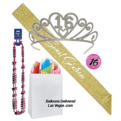 Sweet 16 Party Ware Gift Bag