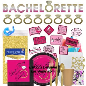 Bachelorette Last Fling Party Kit Gift Bag (Service for 8)