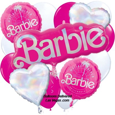 Barbie Movie 14 Balloon Bouquet