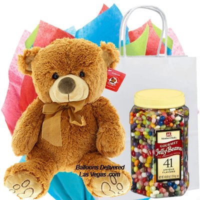 Bear & Jelly Beans GIft Bag