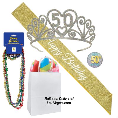 Happy 50th Birthday Party Wear Gift Bag