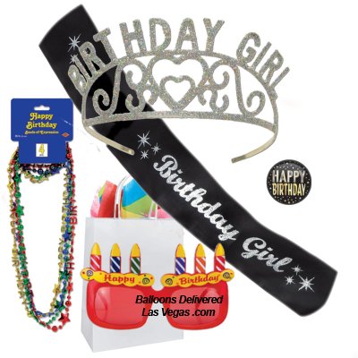 Birthday Girl Party Wear Gift Bag