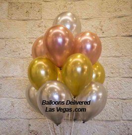 Balloon Bouquet Your Choice of Color (15 Latex) Cascade Style