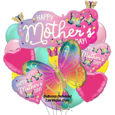 Mother's Day Banner Balloon Bouquet
