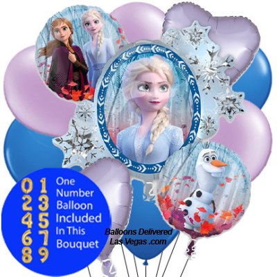 Frozen 2 14 Balloon Bouquet