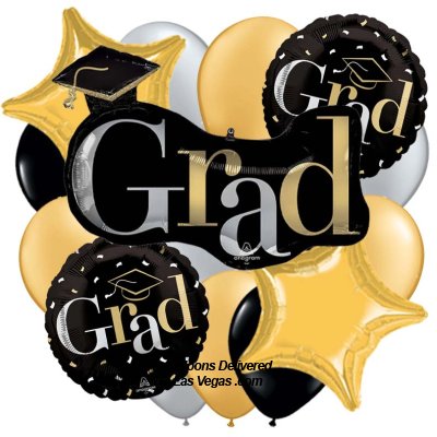 Class Dismissed 17 Balloon Bouquet