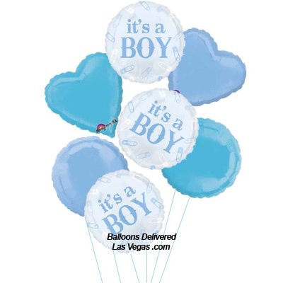 It's A Boy Hospital Balloon Balloon Bouquet
