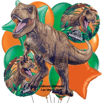 Jurassic World 14 Balloon Bouquet