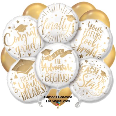 Messages Grad Balloon Bouquet