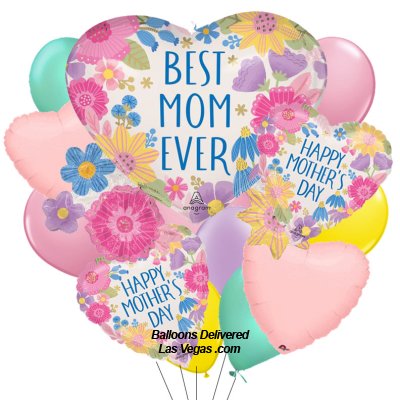 Mother's Day Botanical Balloon Bouquet