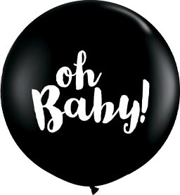 Gender Reveal Oh Baby! 3ft Boy or Girl Balloon