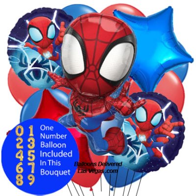 SPIDEY & AmazIng Friends 14 Balloon Bouquet