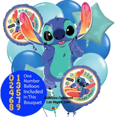 Lilo & Stitch 14 Balloon Bouquet