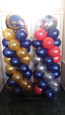 AFC / NFC CHAMPION BALLOON COLUMNS