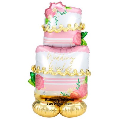 Wedding Cake Airloonz Foil Balloon